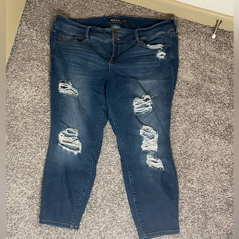 Torrid Ripped Jeans